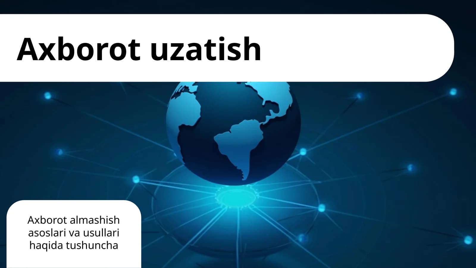 Axborot uzatish