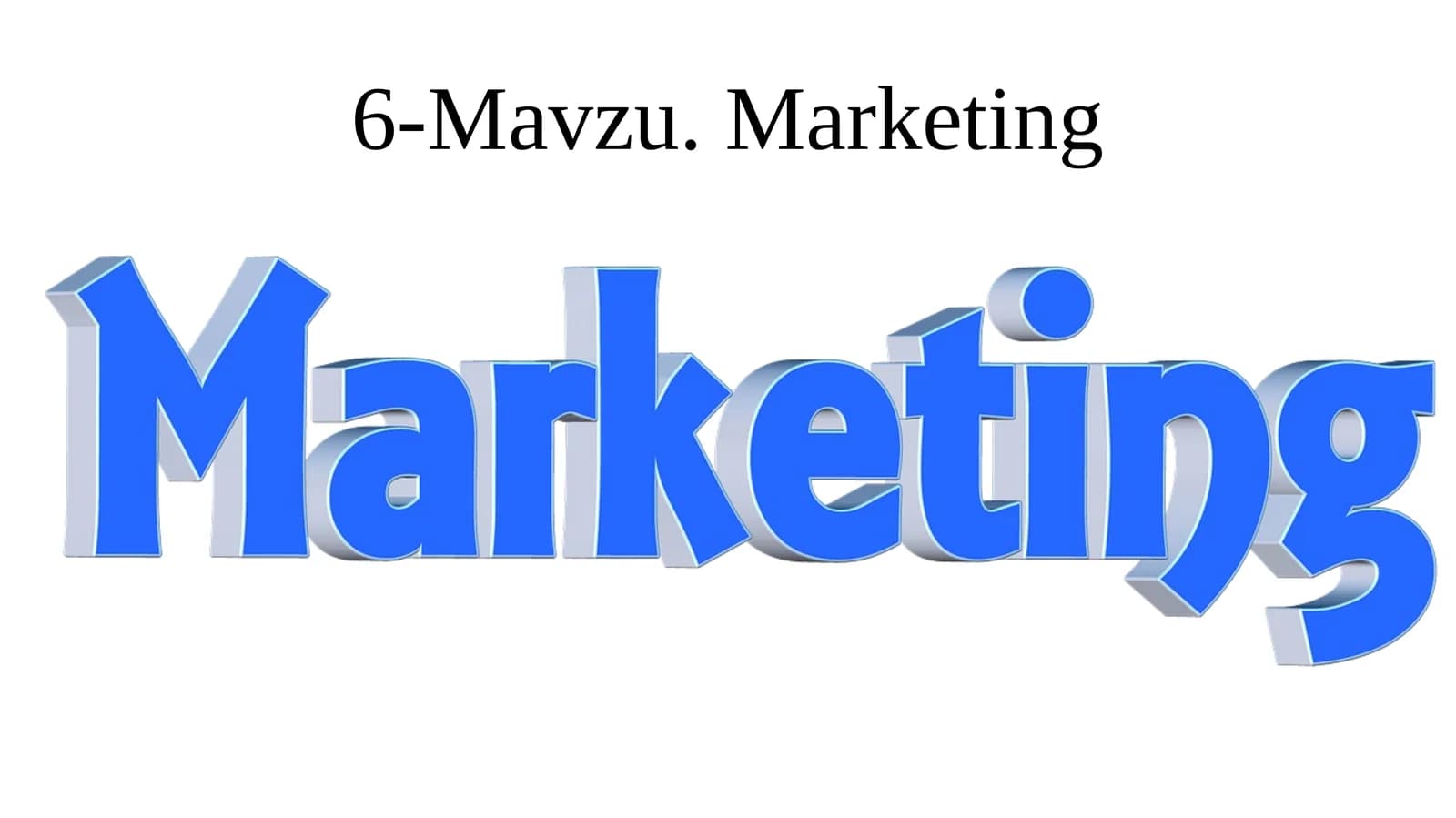 Marketing
