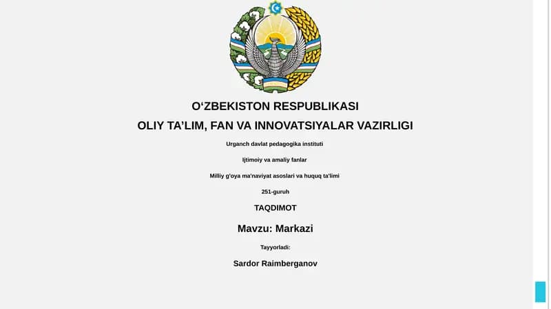 Markazi