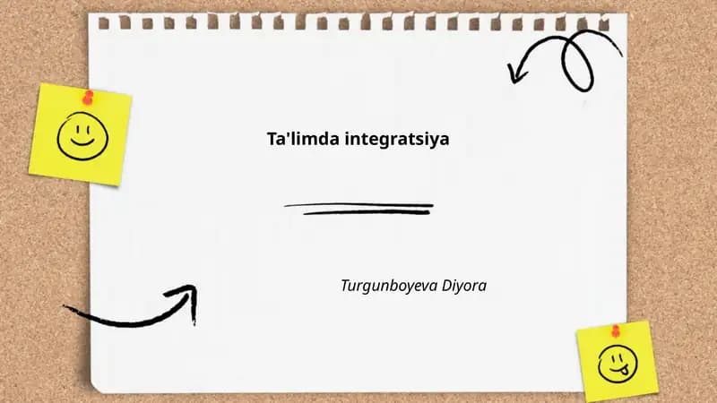 Ta'limda integratsiya