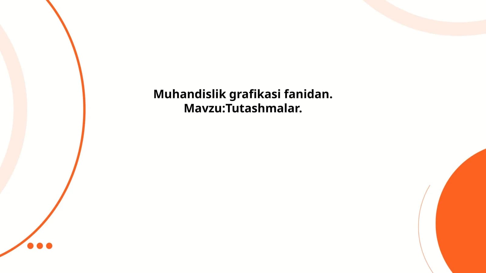 Tutashmalar