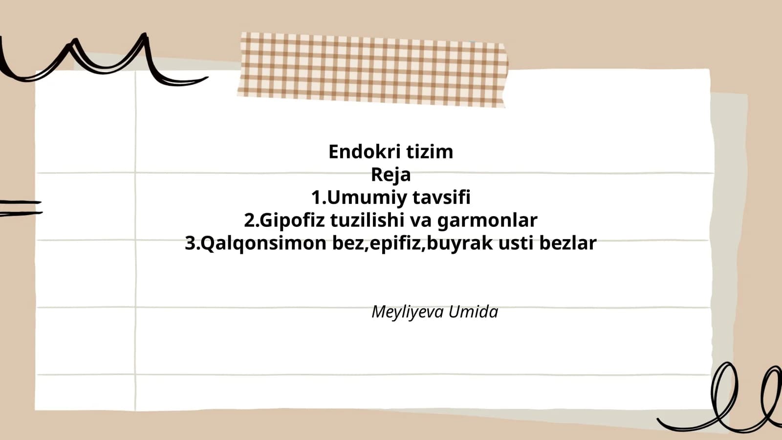 Endokri tizim