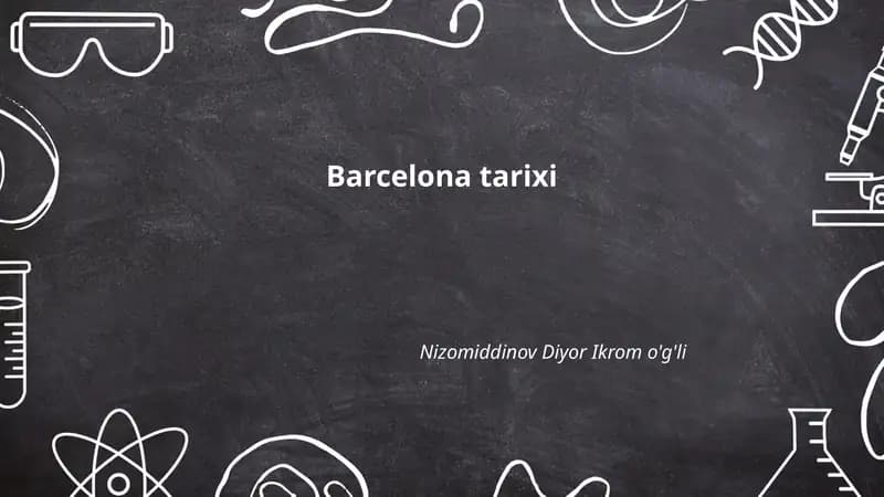 Barcelona tarixi
