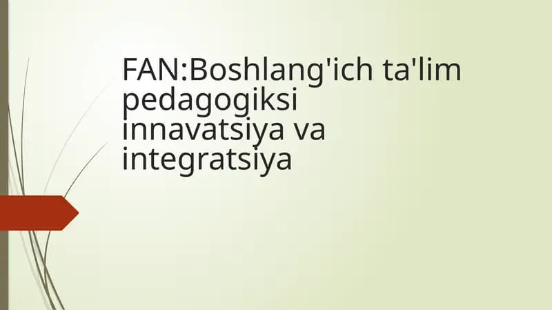 Iqtisodiy rivojlangan xorijiy davlatlarda ta’lim tizimi