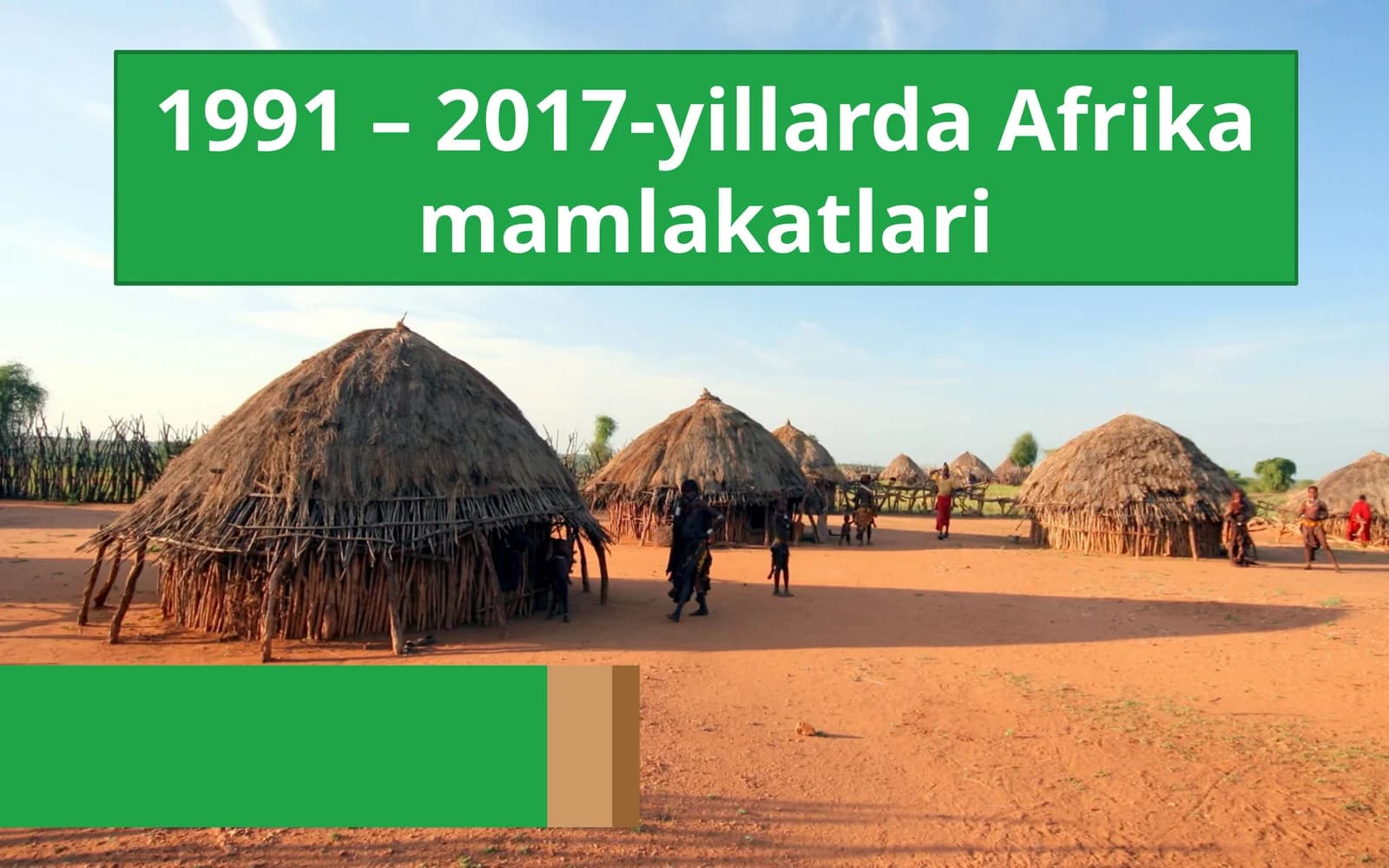 1991 – 2017-yillarda Afrika mamlakatlari