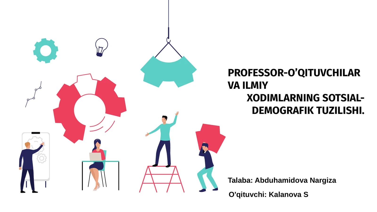 Professor-O'qituvchilar Va Ilmiy Xodimlarning Sotsial-Demografik Tuzilishi