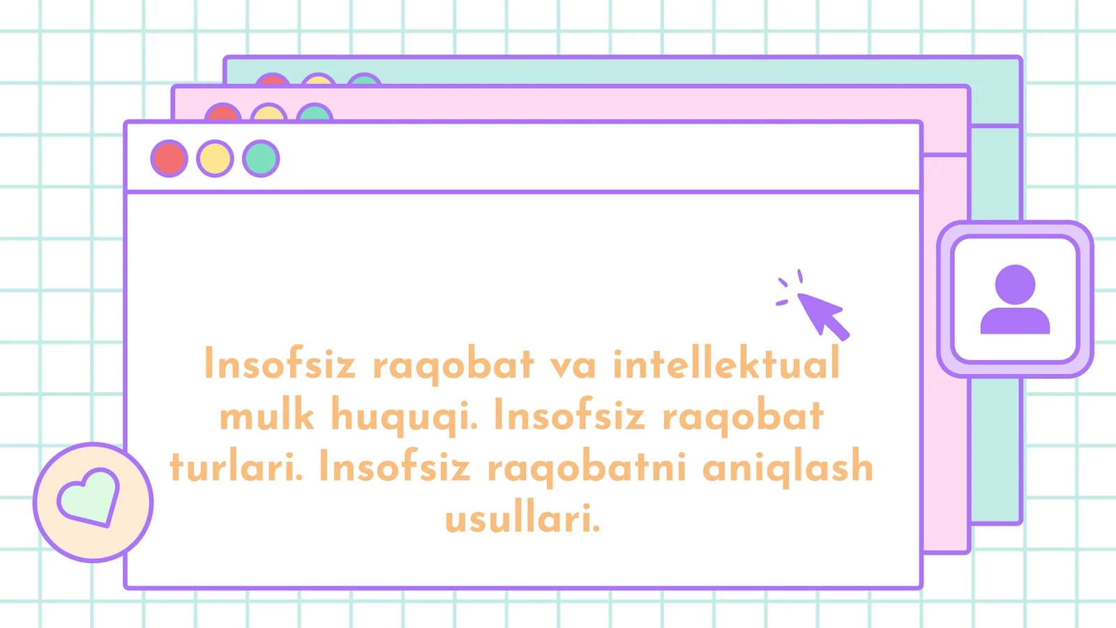 Insofsiz raqobat va intellektual mulk huquqi. Insofsiz raqobat turlari. Insofsiz raqobatni aniqlash usullari.