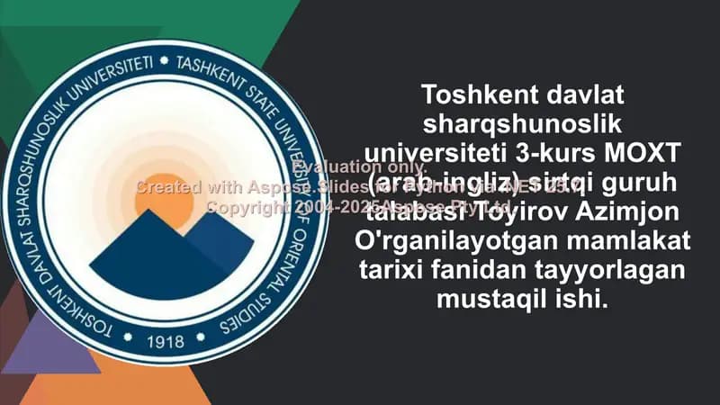 Amir Temur tarixi