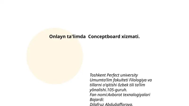 Conceptboard xizmati