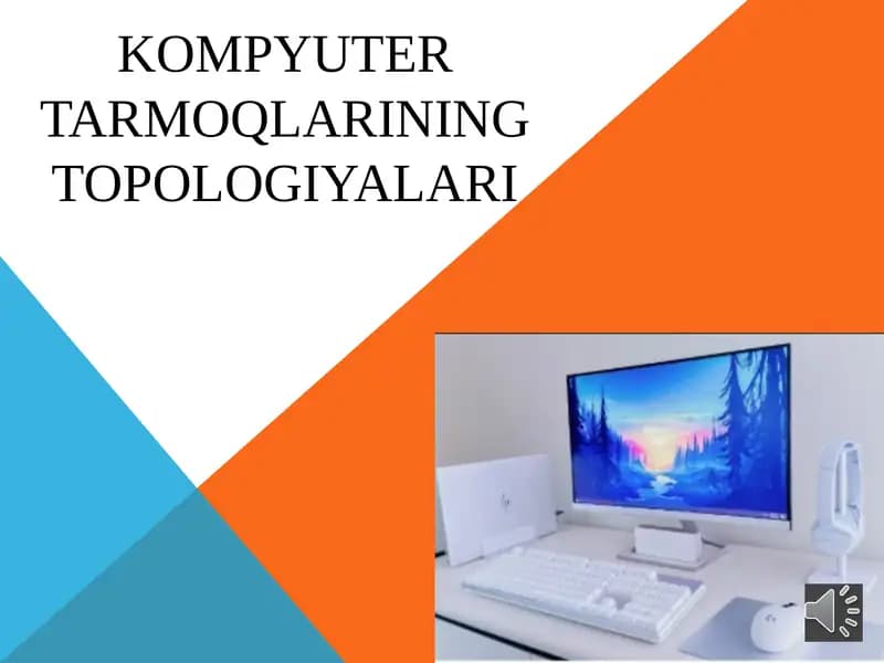 Kompyuter tarmoqlarining topologiyalari