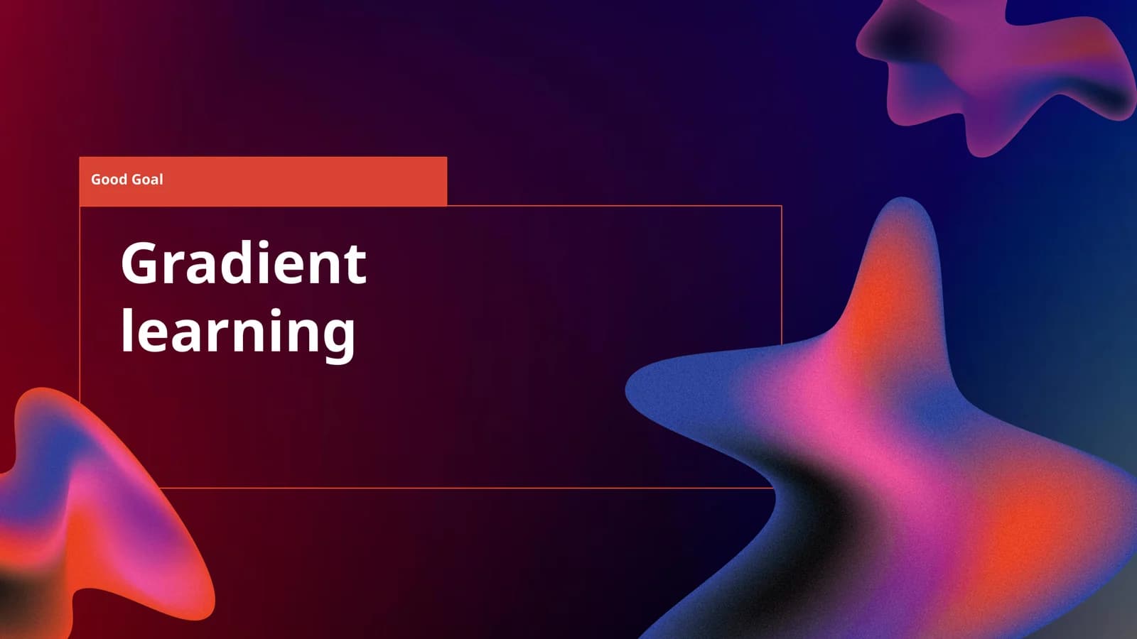 Gradient learning