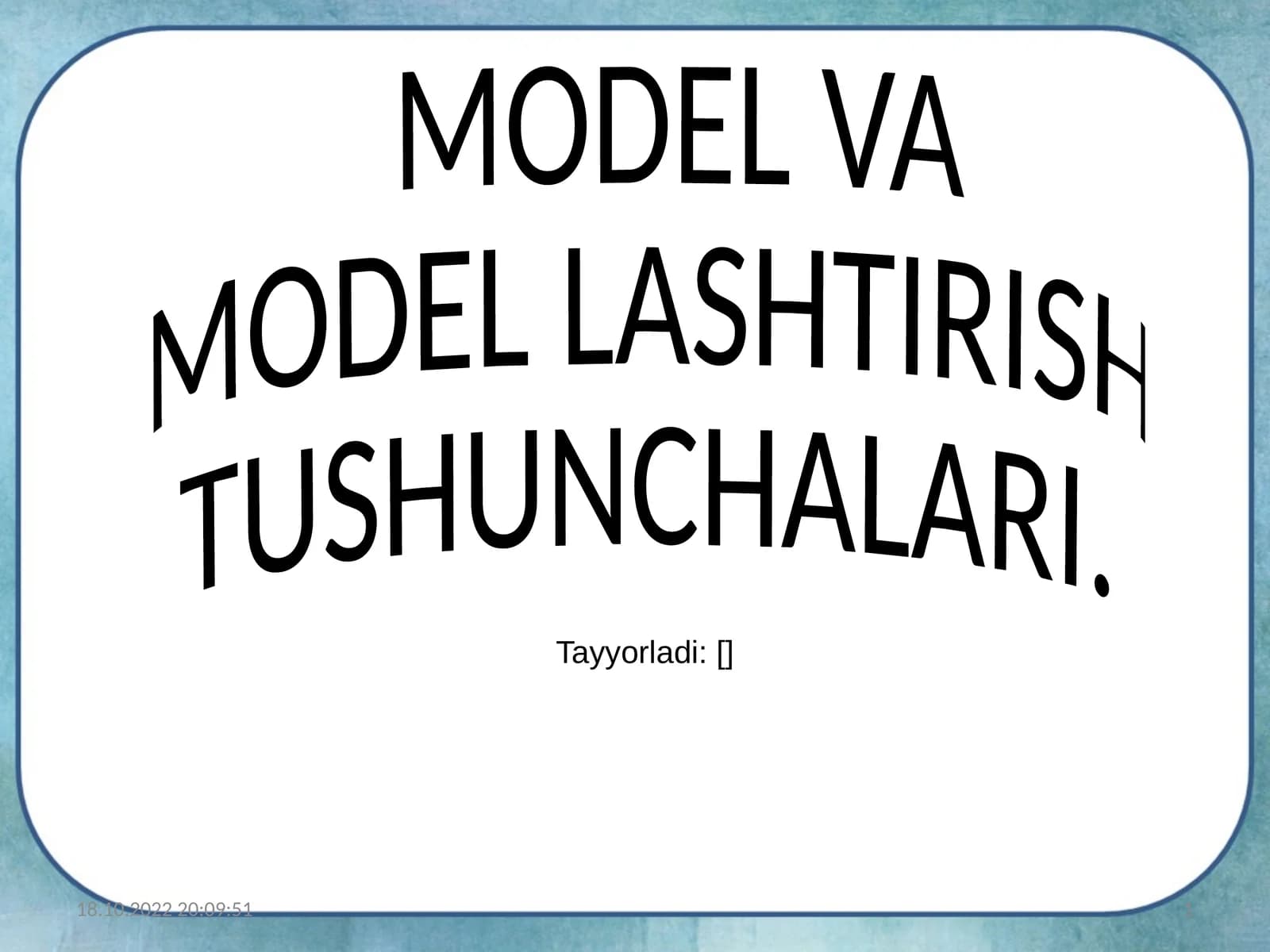 MODEL VA
