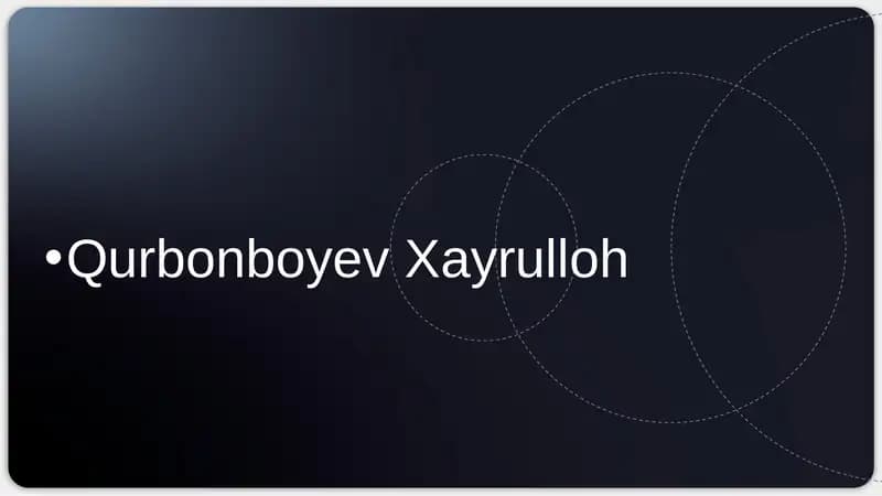 xarajat  tahlili