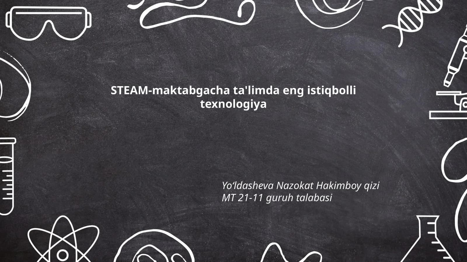 Robototexnika maktabgacha ta'limda