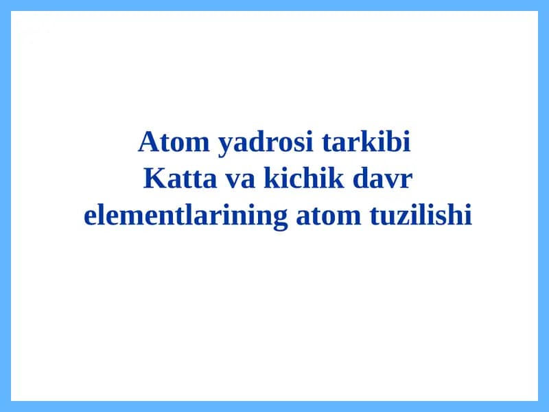 Atomyadrositarkibi