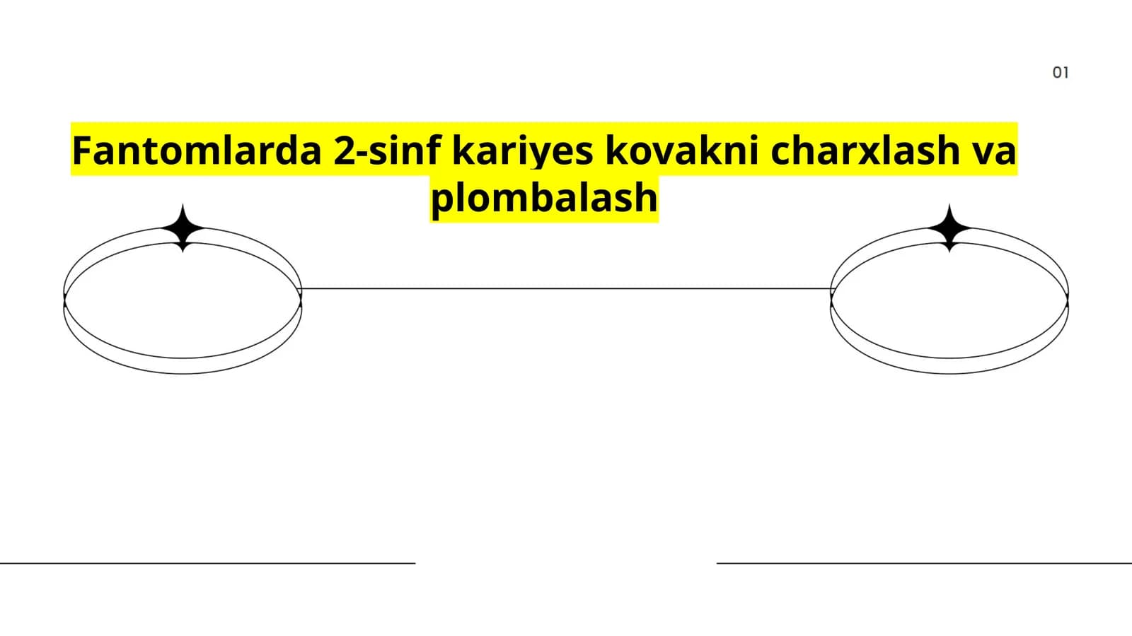 Fantomlarda 2-sinf kariyes kovakni charxlash va plombalash