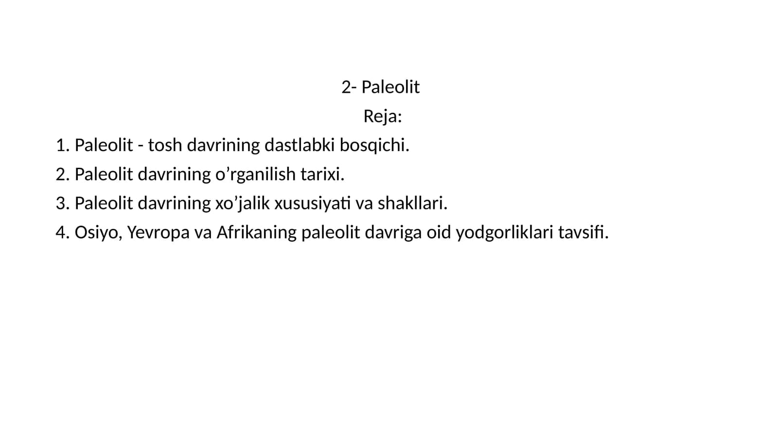 Paleolit