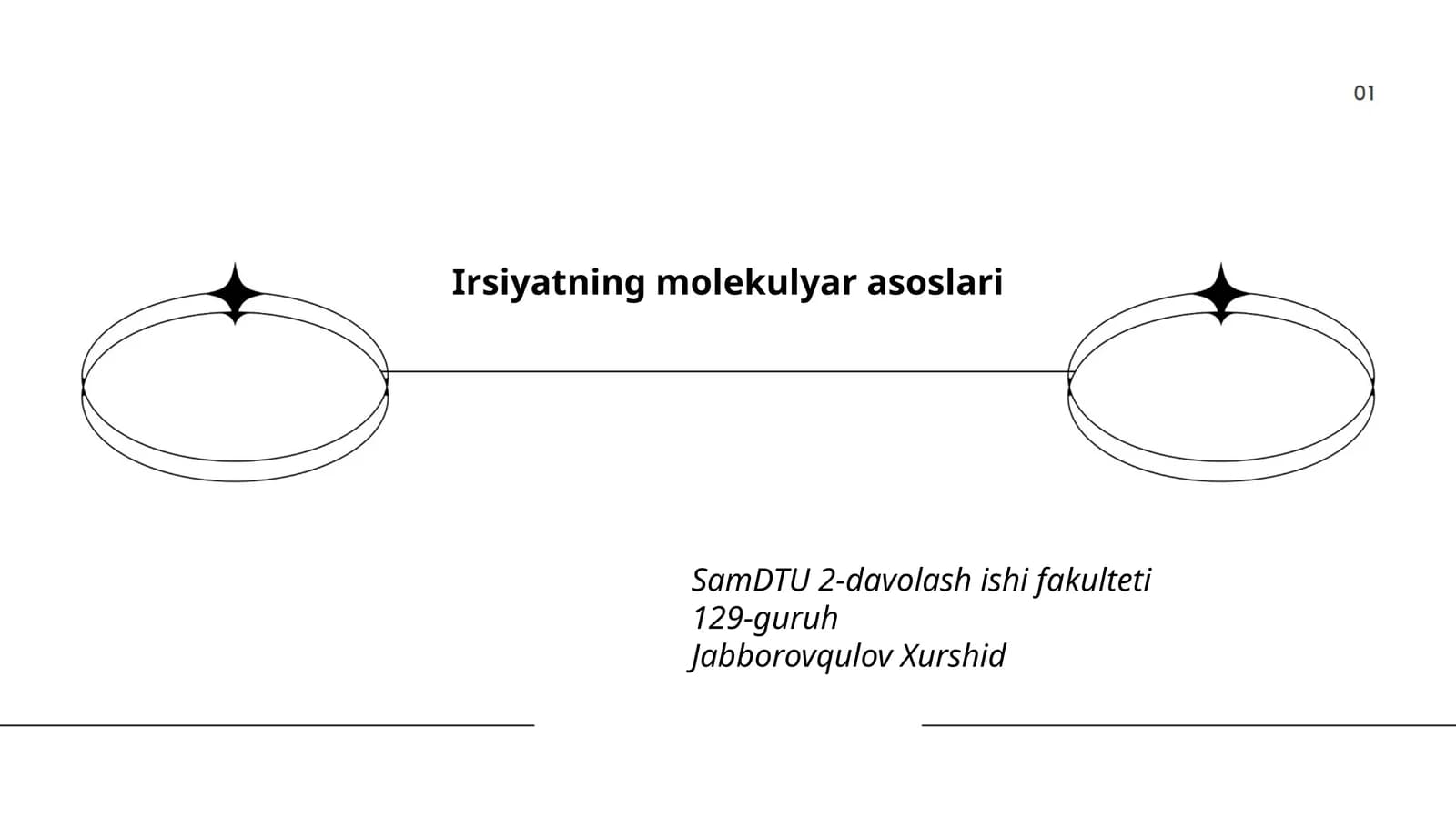 Irsiyatning molekulyar asoslari