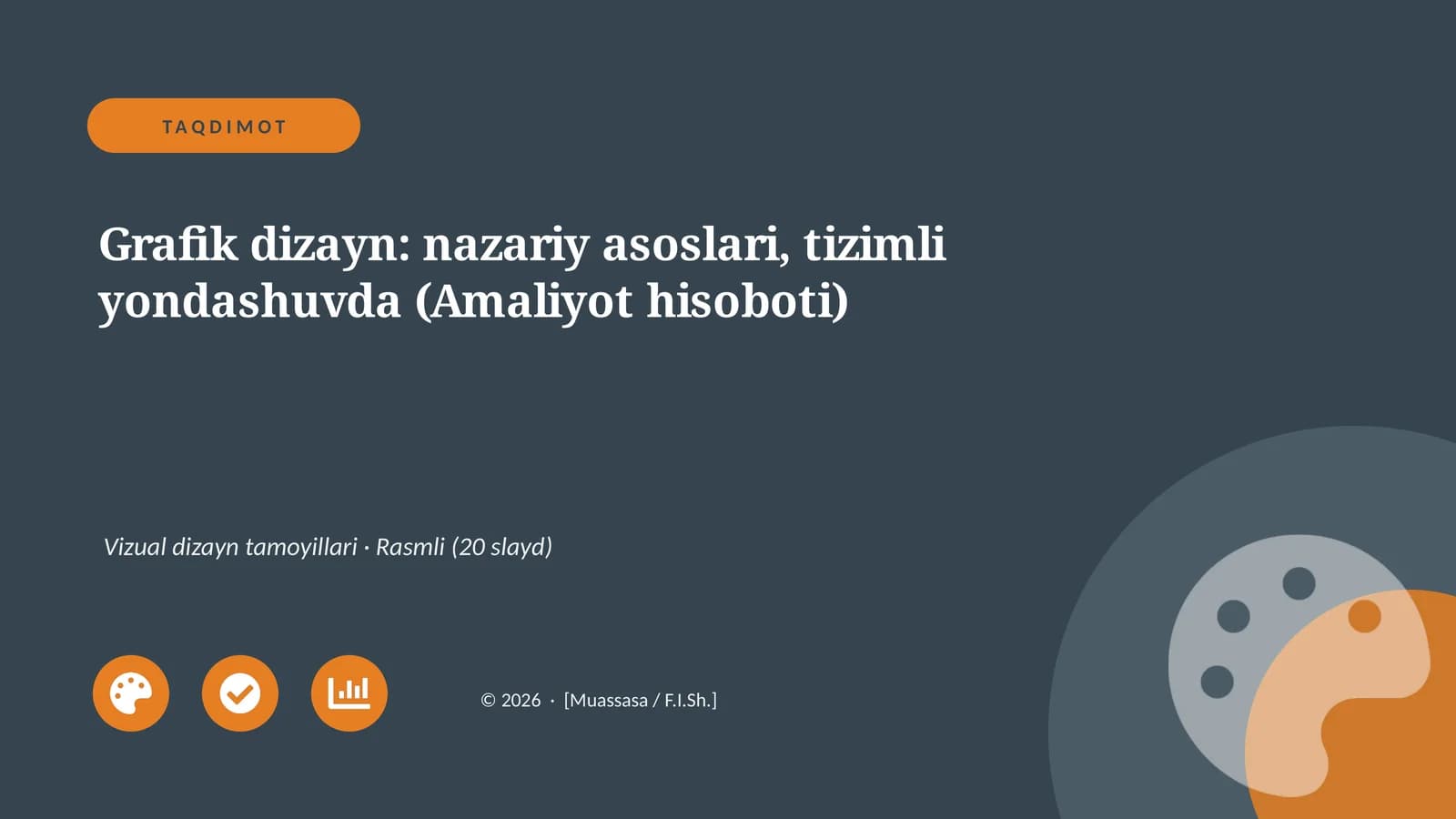 Grafik dizayn: nazariy asoslari, tizimli yondashuvda