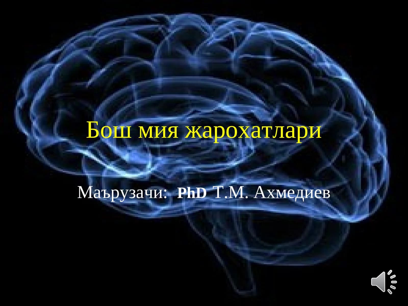 Бош мия жарохатлари