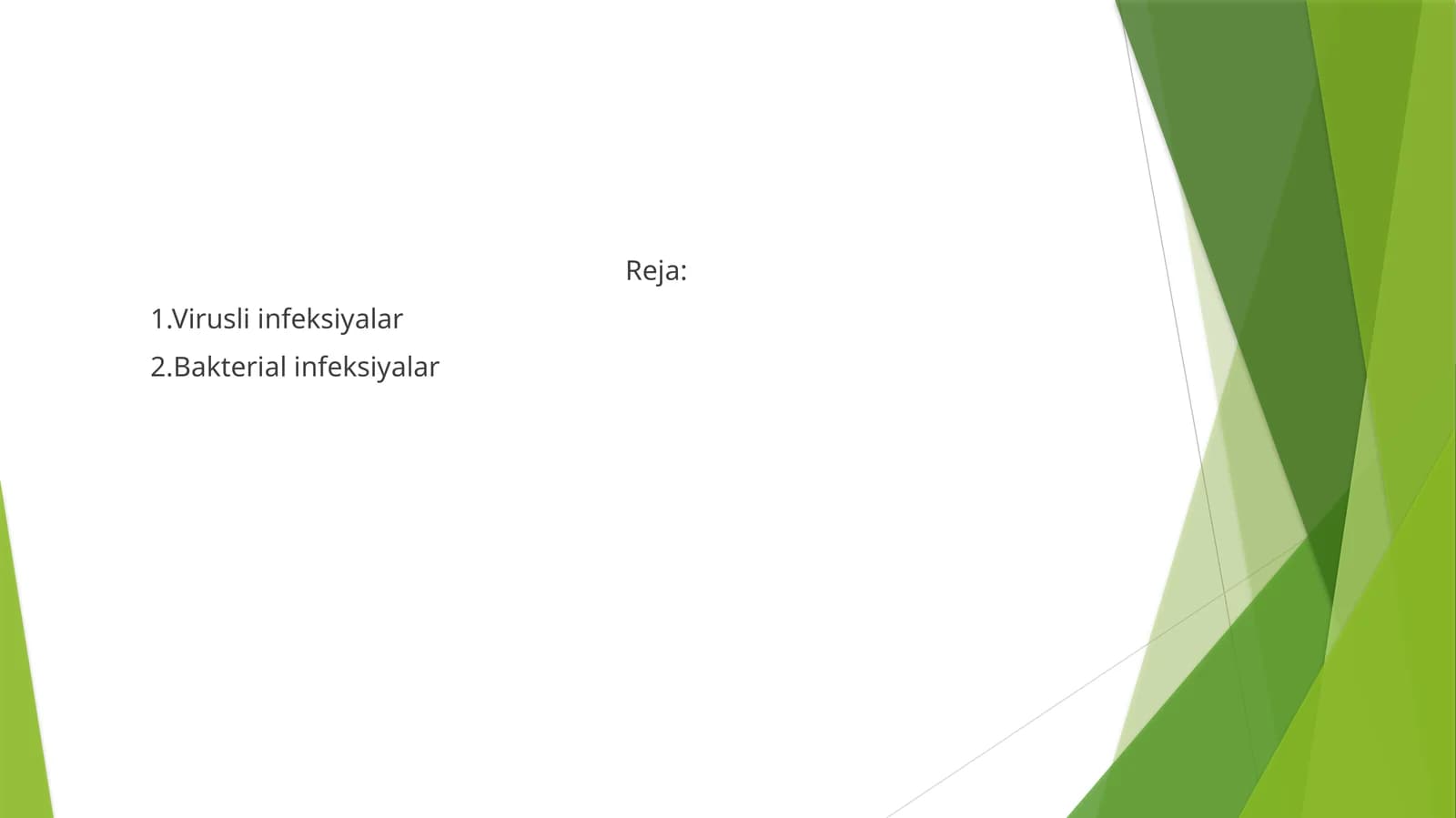 VIRUSLAR QO‘ZG‘ATADIGAN KASALLIKLAR