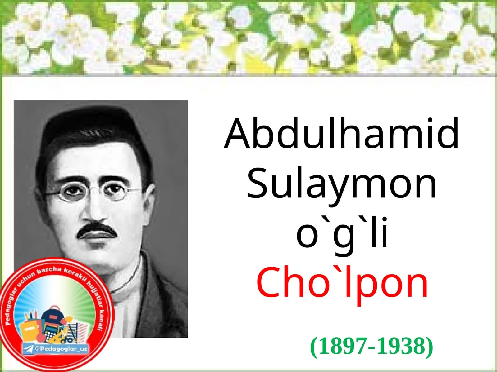 AbdulhamidSulaymono`g`liCho`lpon