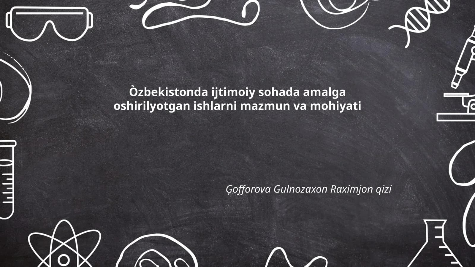 Ta'lim tizimida islohotlar