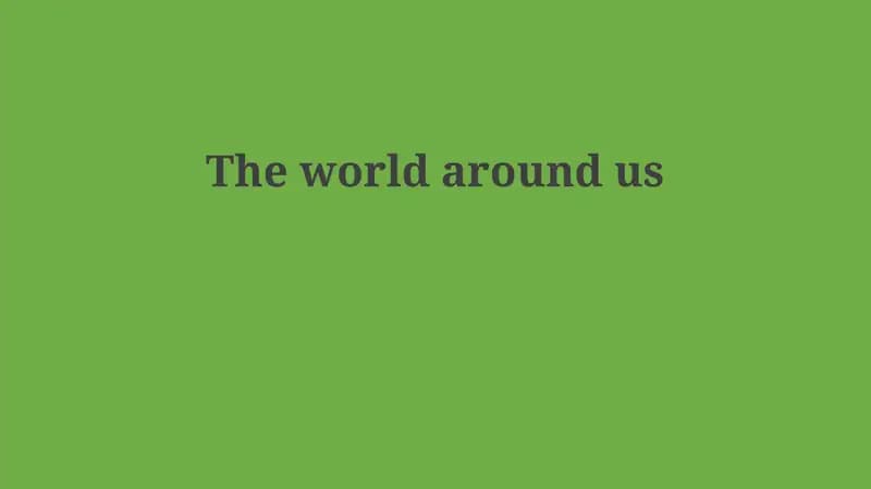 Environments: A Multifaceted World