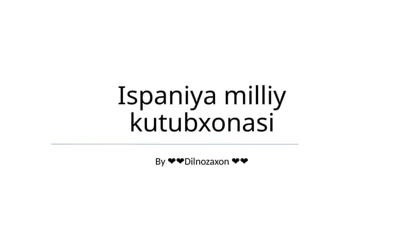 Ispaniya milliy kutubxonasi