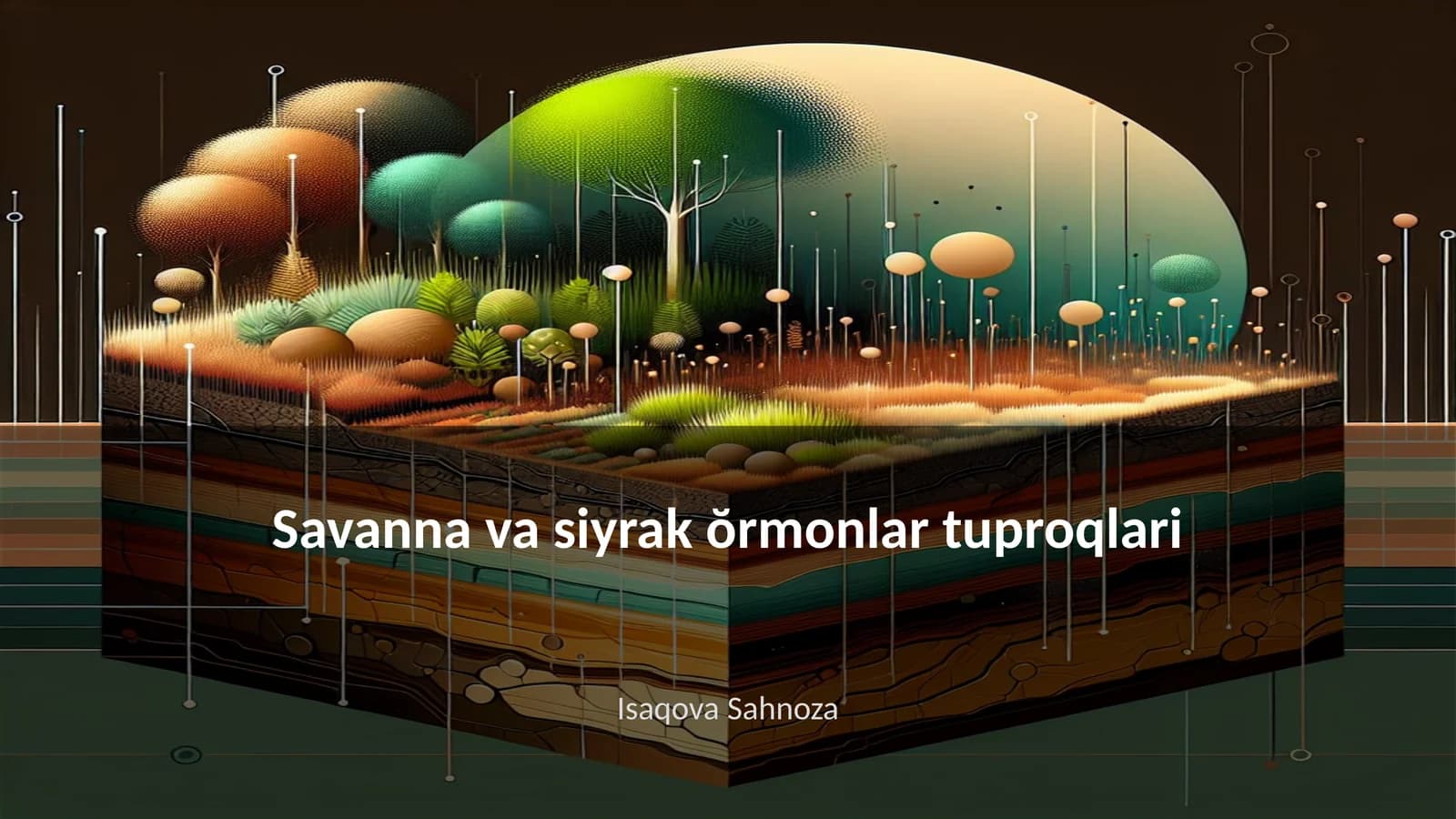 Savanna va siyrak ŏrmonlar tuproqlari