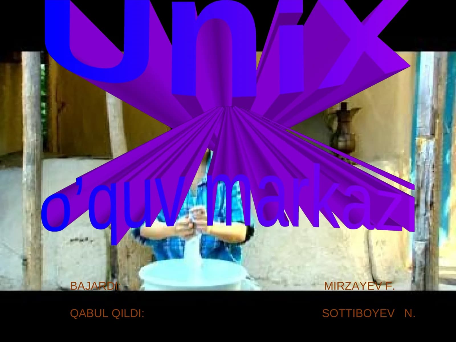 Unix o’quv markazi