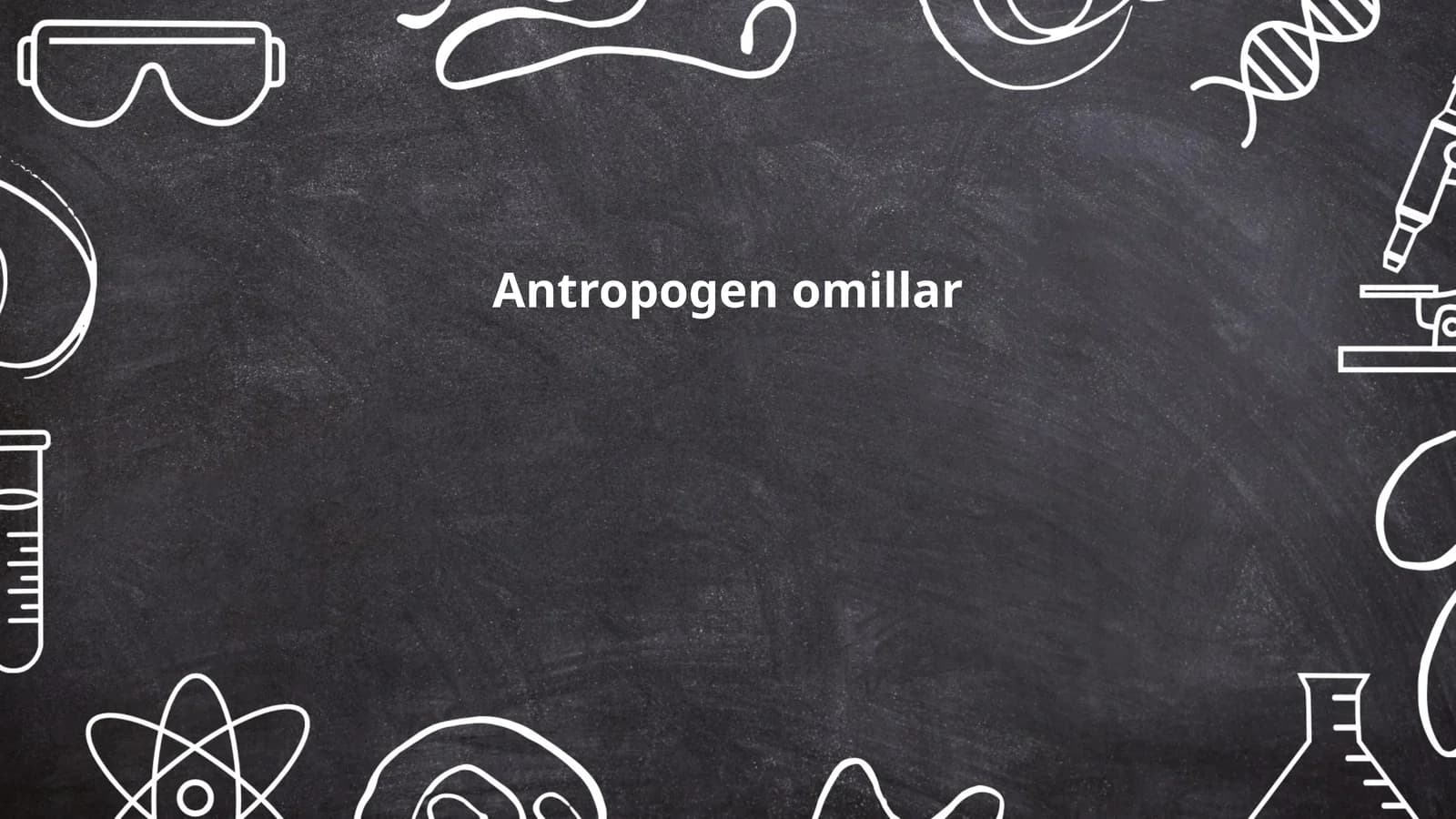 Antropogen omillar