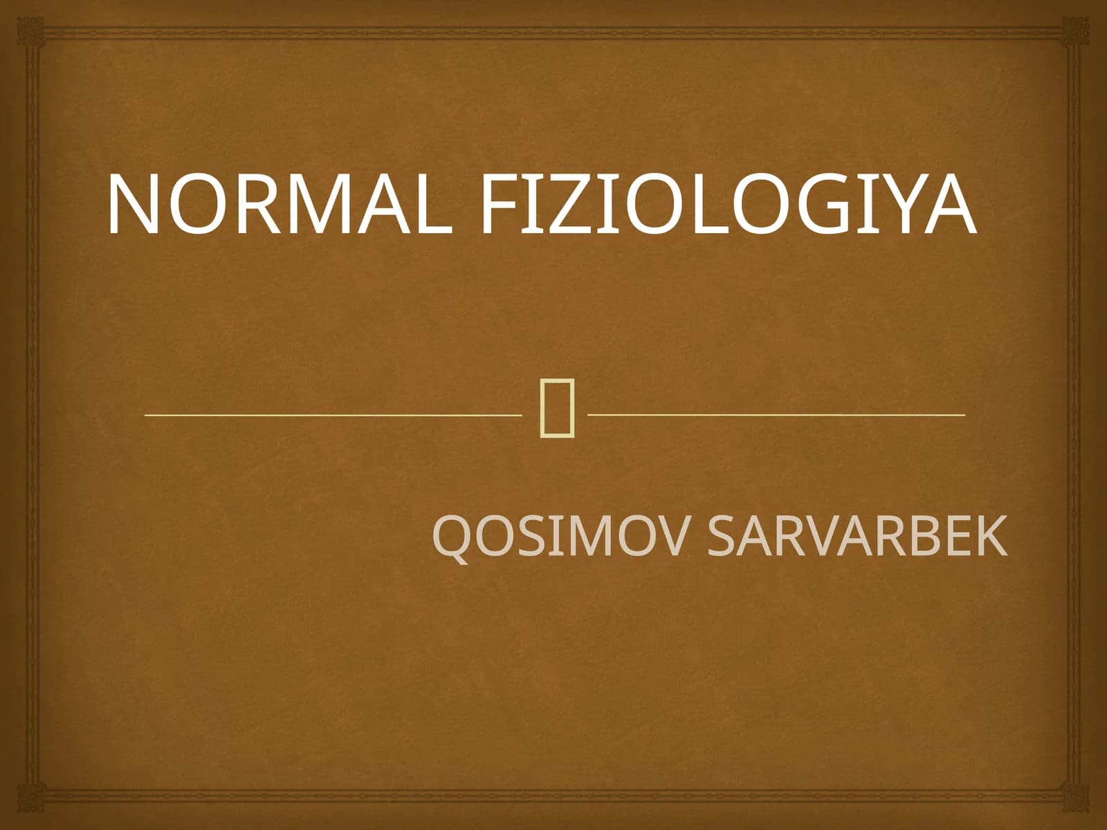 Vegetativ nerv tizimining asosiy qismlari