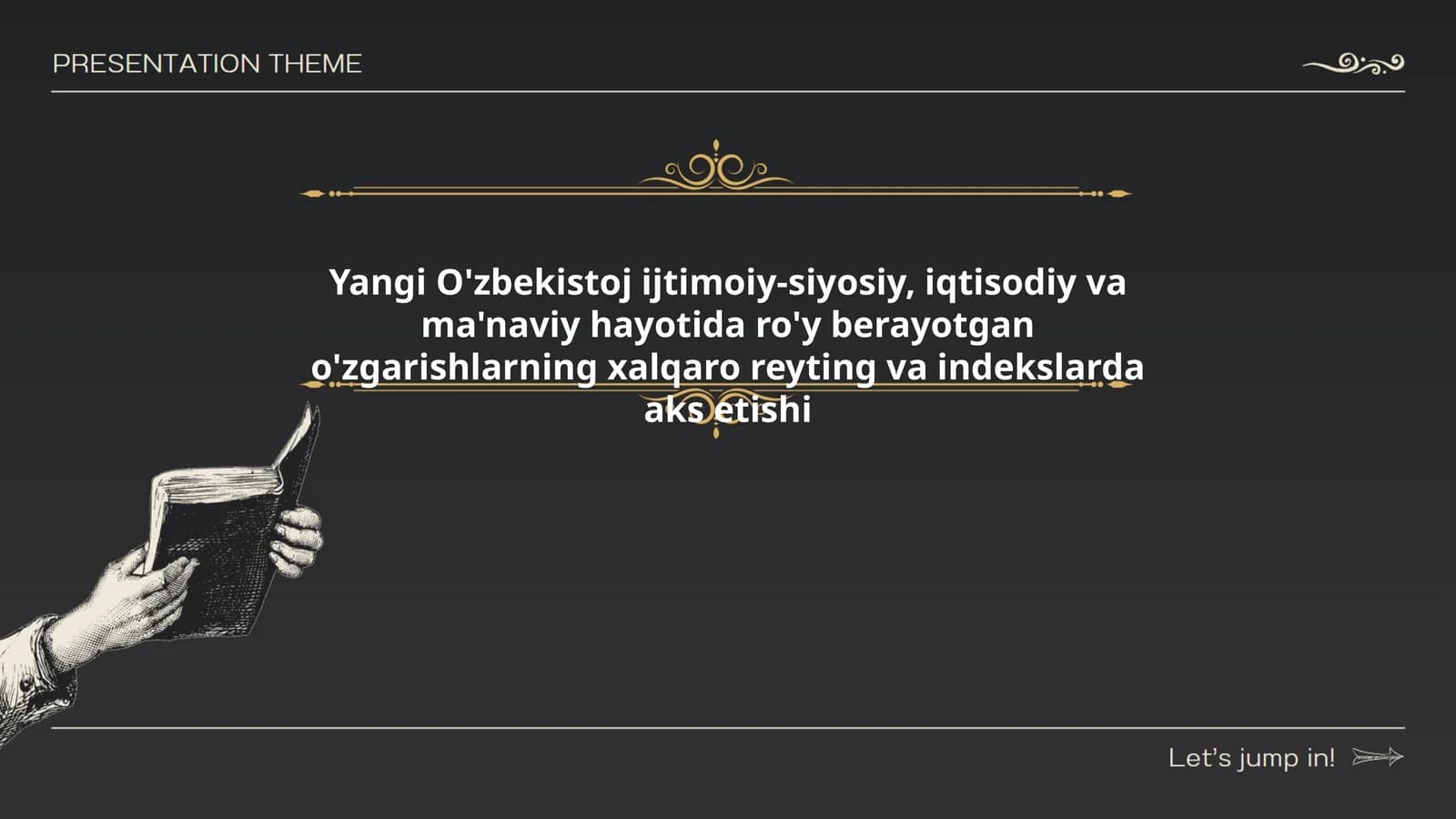 Yangi O'zbekistoj ijtimoiy-siyosiy, iqtisodiy va ma'naviy hayotida ro'y berayotgan o'zgarishlarning xalqaro reyting va indekslarda aks etishi