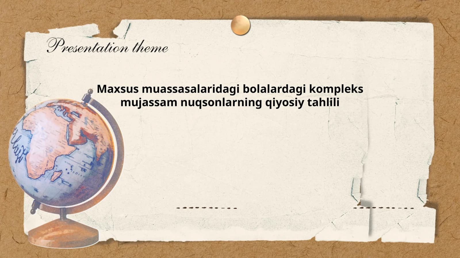Kompleks mujassam nuqsonlar tushunchasi