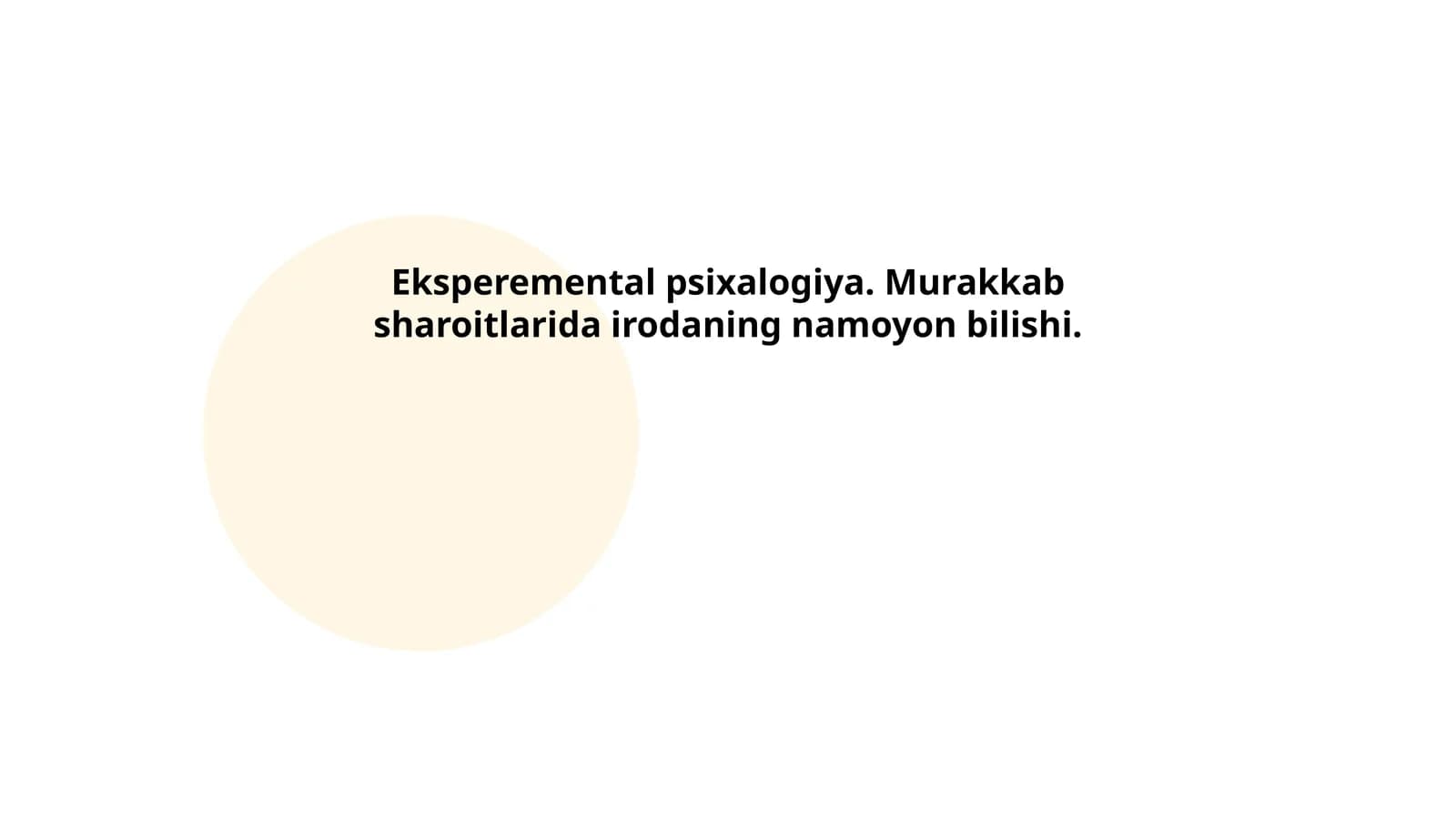 Iroda nazariyalari va ularning tadqiqi