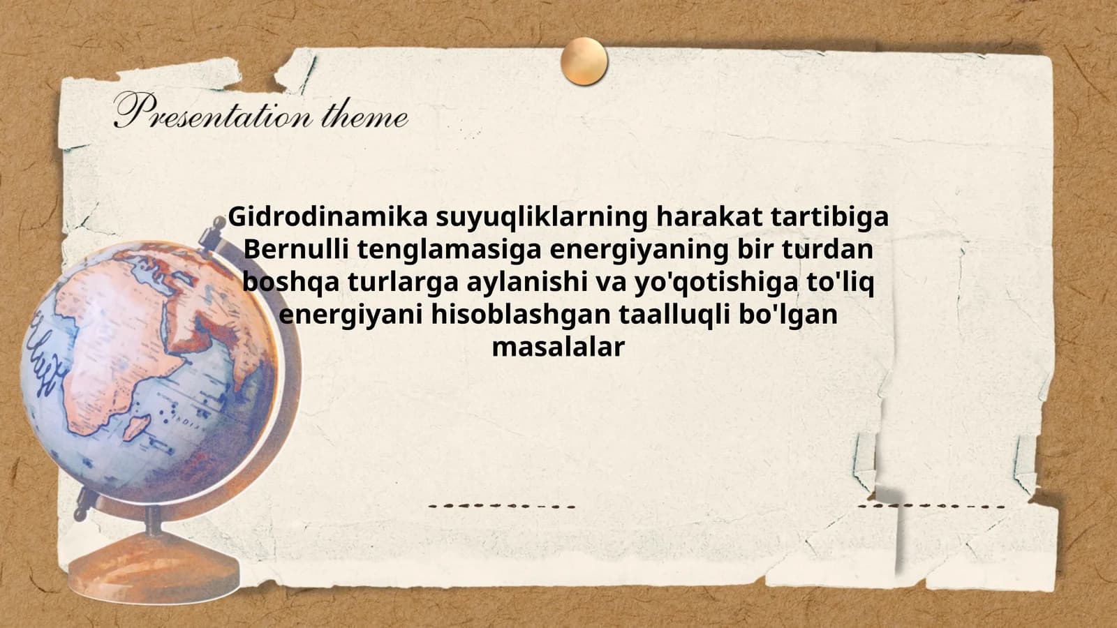Gidrodinamika suyuqliklarning harakati