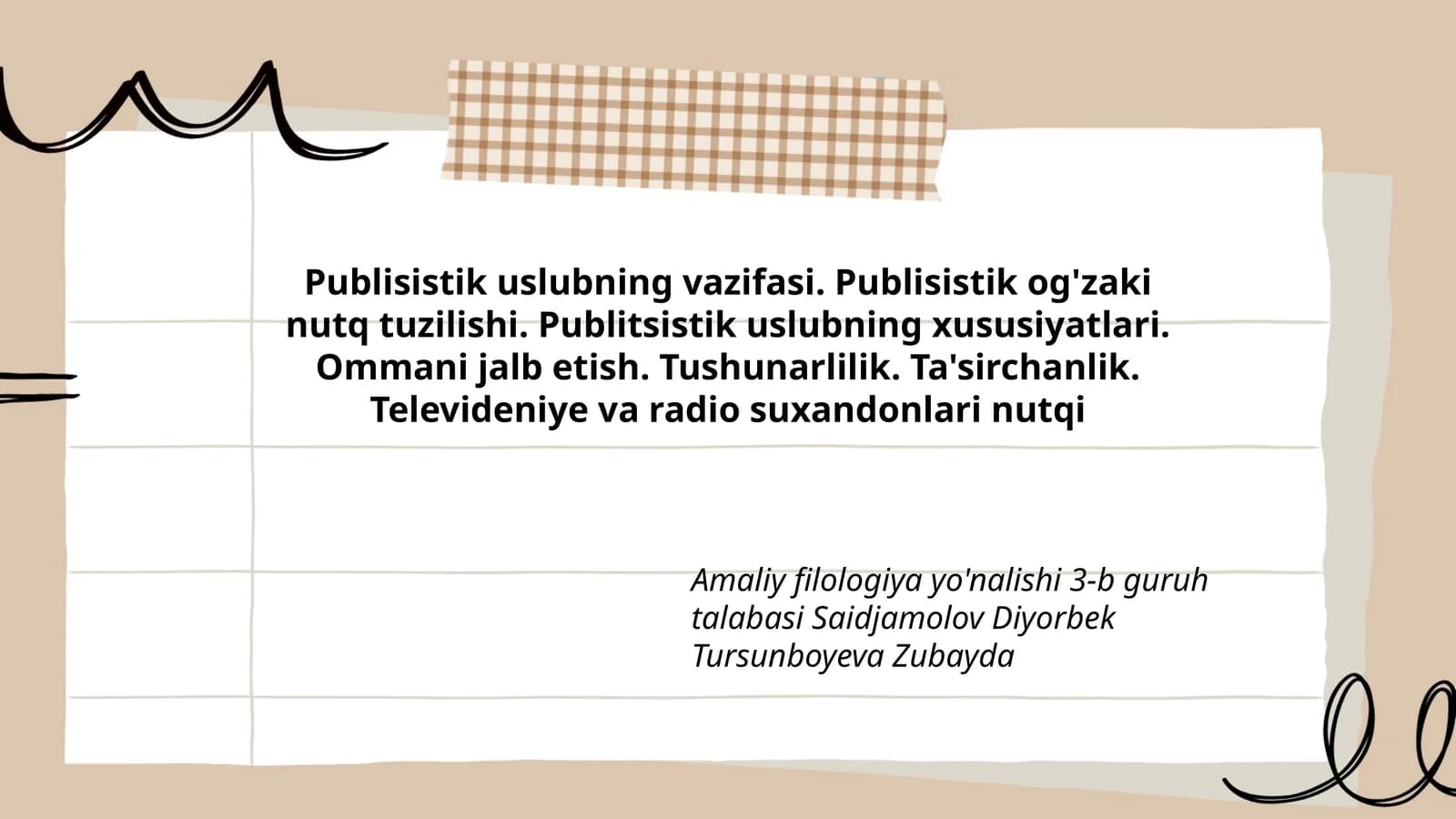 Publisistik uslubning vazifasi