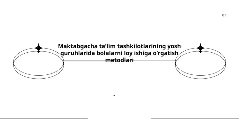 Bolalarni loy ishiga oʻrgatish metodlari