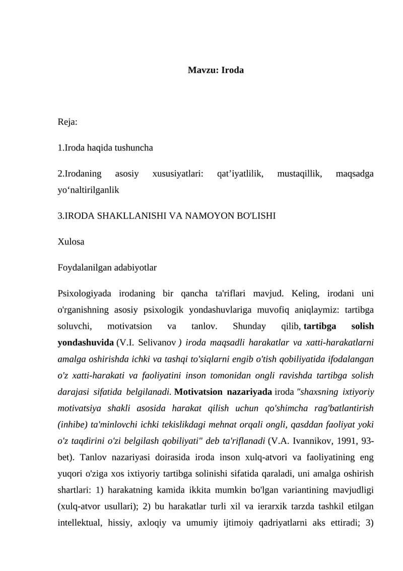 Iroda