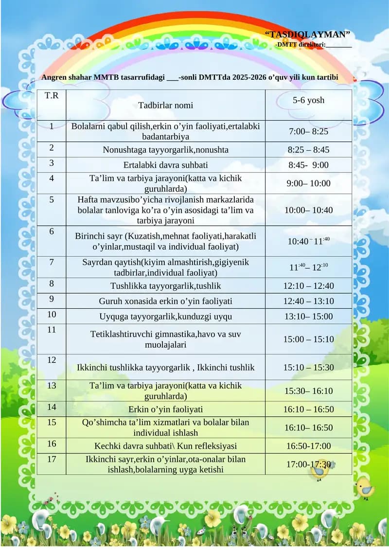 Kun tartibi
