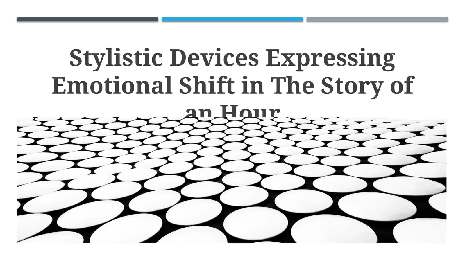 Emotional Transformation and Literary Devices in 'The Story of an Hour'