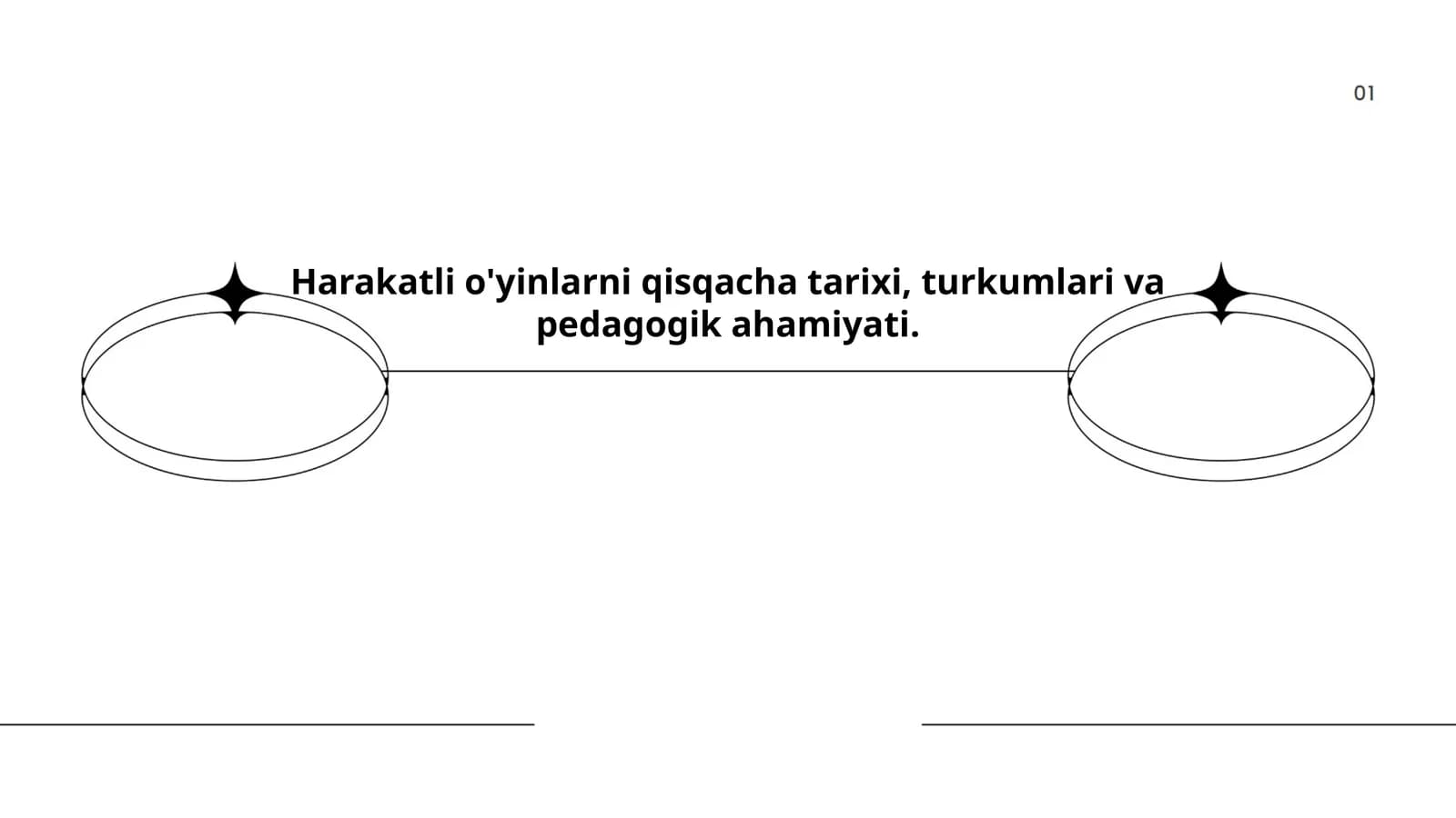 Harakatli o'yinlarni qisqacha tarixi
