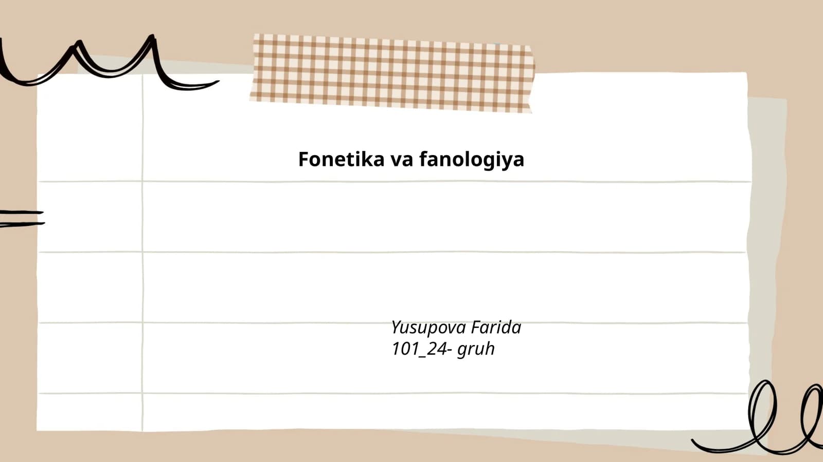 Fonetika va fanologiya