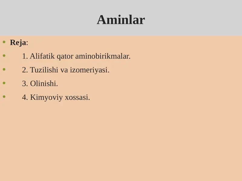 Aminlar