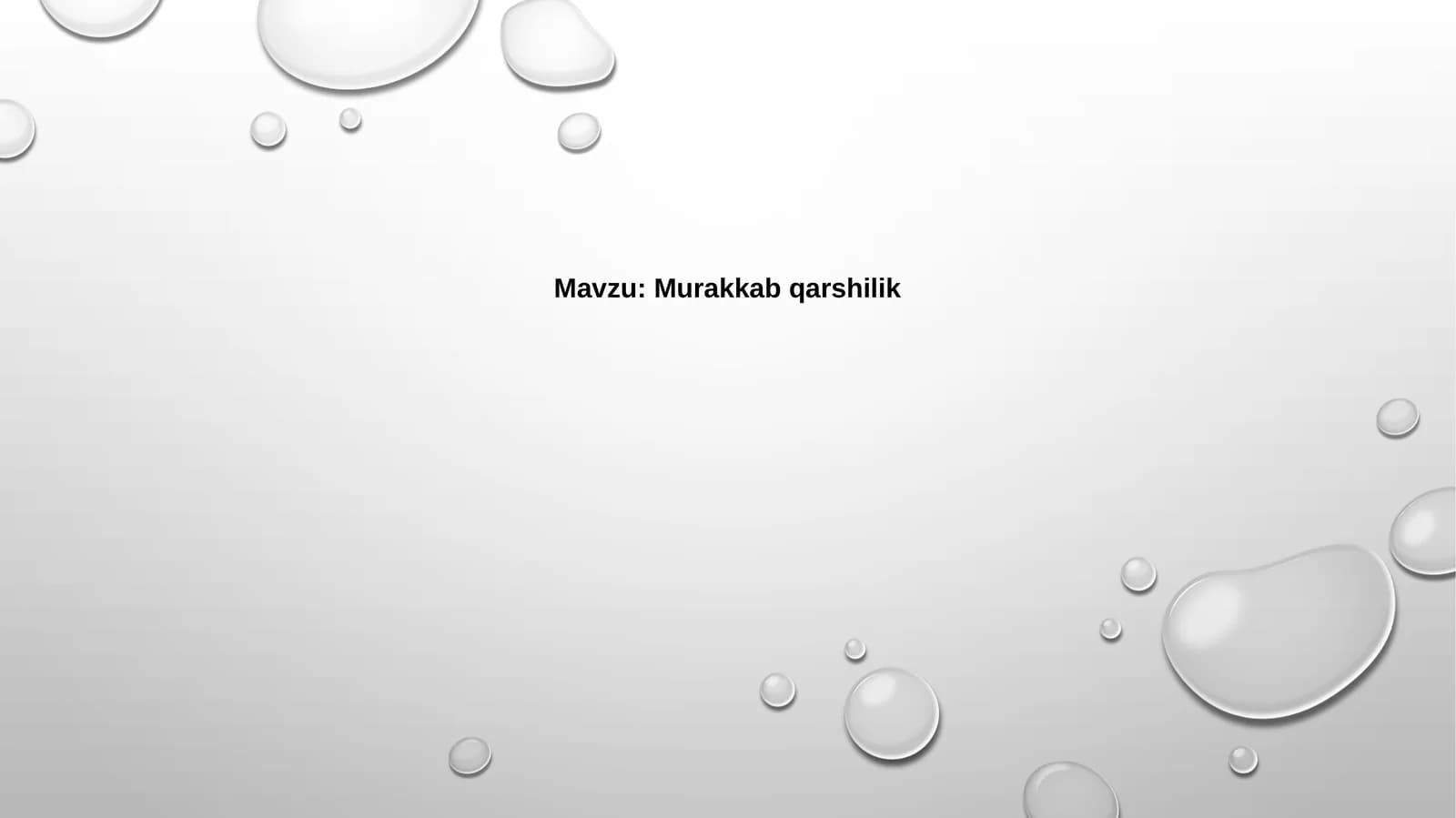 Kompleks qarshilik