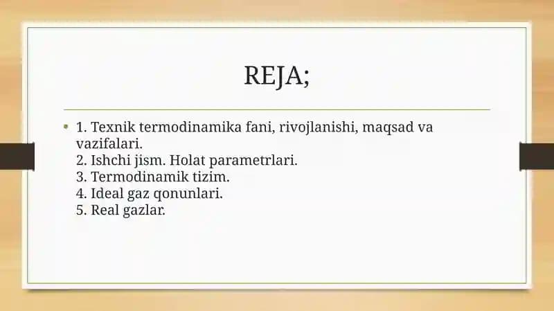 Texniktermodinamika