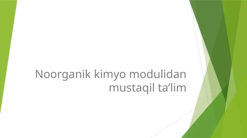 Koordinatsion sonni aniqlash usullari. Misollar