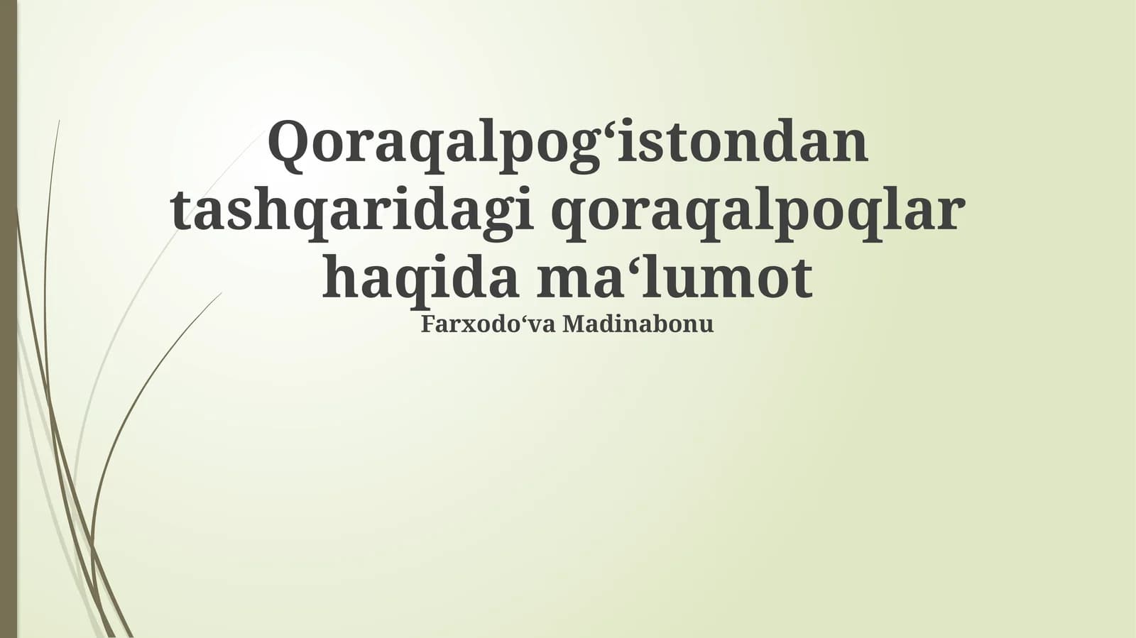 Tarixiy migratsiya oqimlari va demografik taqsimot