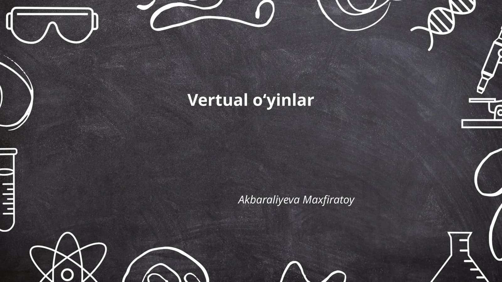 Virtual oʻyinlar